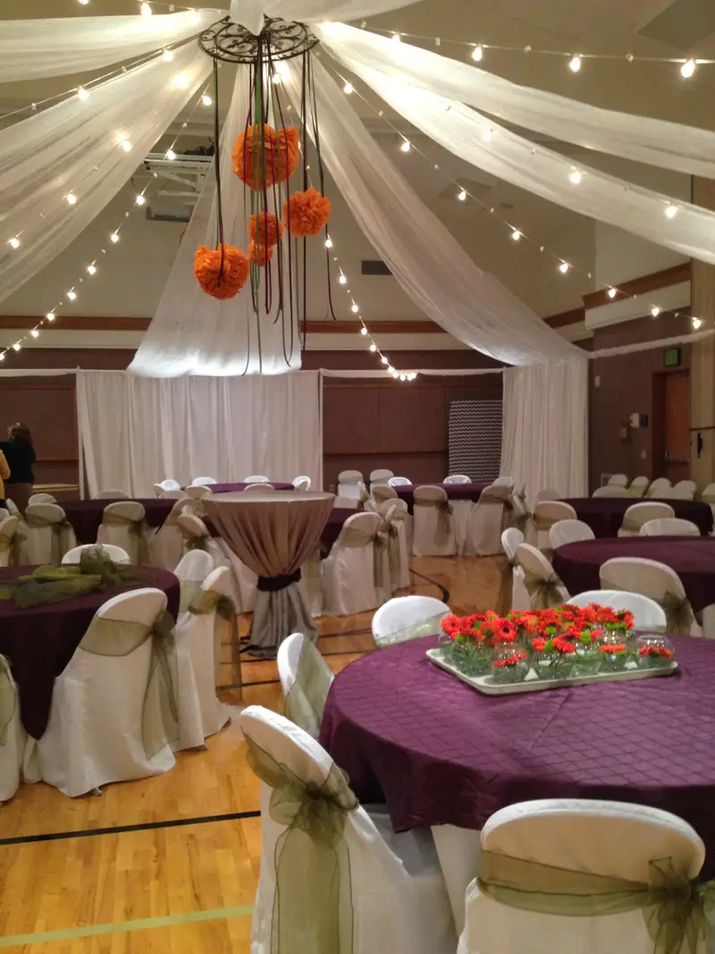 Blue and White Themed Decoration