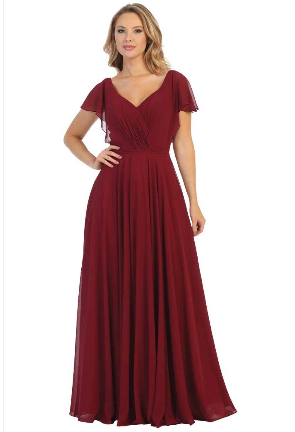 Burgundy Prom Dress