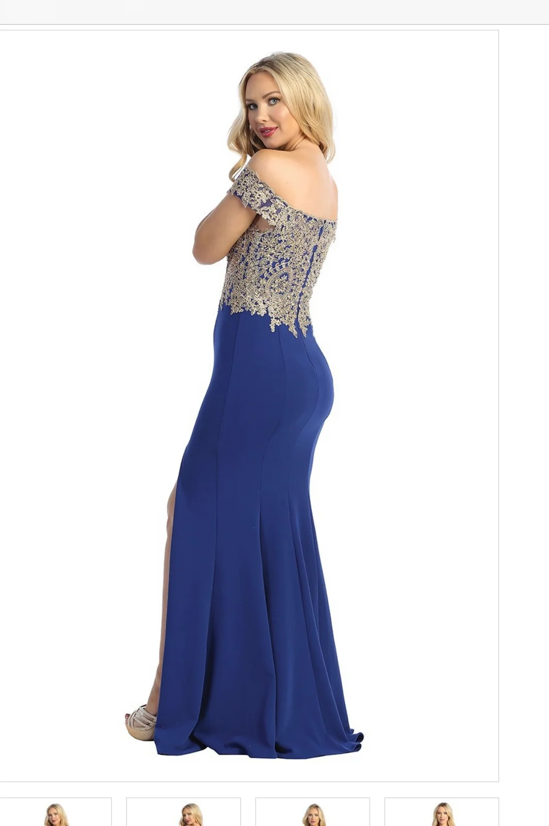 Blue Prom Dress